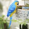 Parrot Ornaments Garden Yard Potted Plants Outdoor Yard Potted Plants Hanging Products Decorations Animal Resin Crafts Gifts