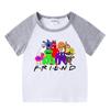 2025 Kids' Summer Clothing Set: Boys & Girls Short Sleeve T-Shirt and Shorts 2-Piece Casual Sportswear