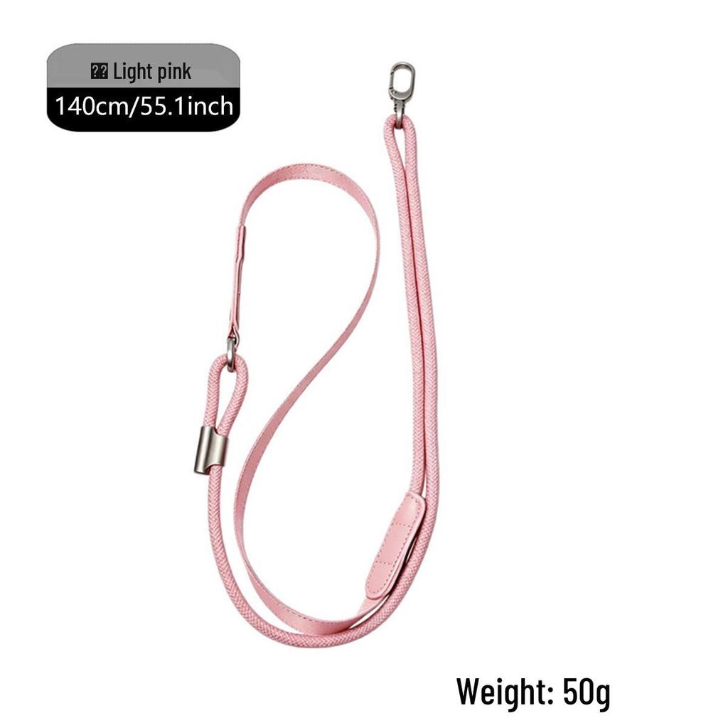 7mm Flat Strap Adjustable Crossbody Lanyard for Mobile Phones - Anti-Lost & Anti-Theft, High-End Universal Outdoor Use