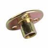 10pcs M6 / M8 / M10 Thread T-Nut / Tee Nut Carbon Steel Screw-in Type Brad Hole T Nut Female Thread Flange Insert Nut