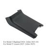 For Tesla Model 3 Highland Model Y Juniper 2025 Back Kick Panel Cover Rear Seat Child Anti-Kick Board Anti Dirty Kick Proof Mats