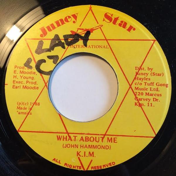 7inch Record K.I.M. - What About Me NONE Juney Star Inte 1988 Jamaica Soul/Funk Used