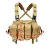 Large Capacity Climbing Chest Pocket 6-pockets Travel Storage Vest Bag Outdoor Vest Bag  Hiking
