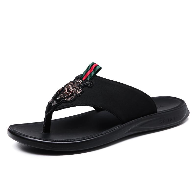 

Летние мужские сандалии от производителя, модный тренд, домашние шлепанцы-вьетнамки, интернет-знаменитости в том же стиле 38