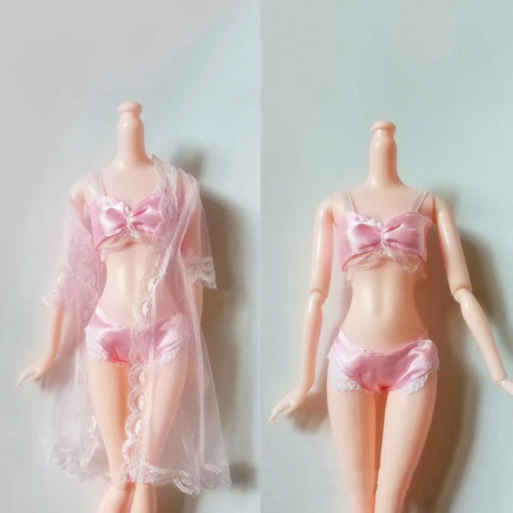 Doll Dress-Up Three-Piece Sexy Lingerie Set, Doll Pajama Three-Piece Set