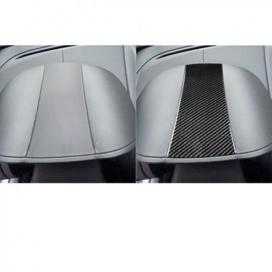 1Pcs Real Carbon Fiber Trument Sticker Cover Trim For Jaguar F-TYPE 2013-
