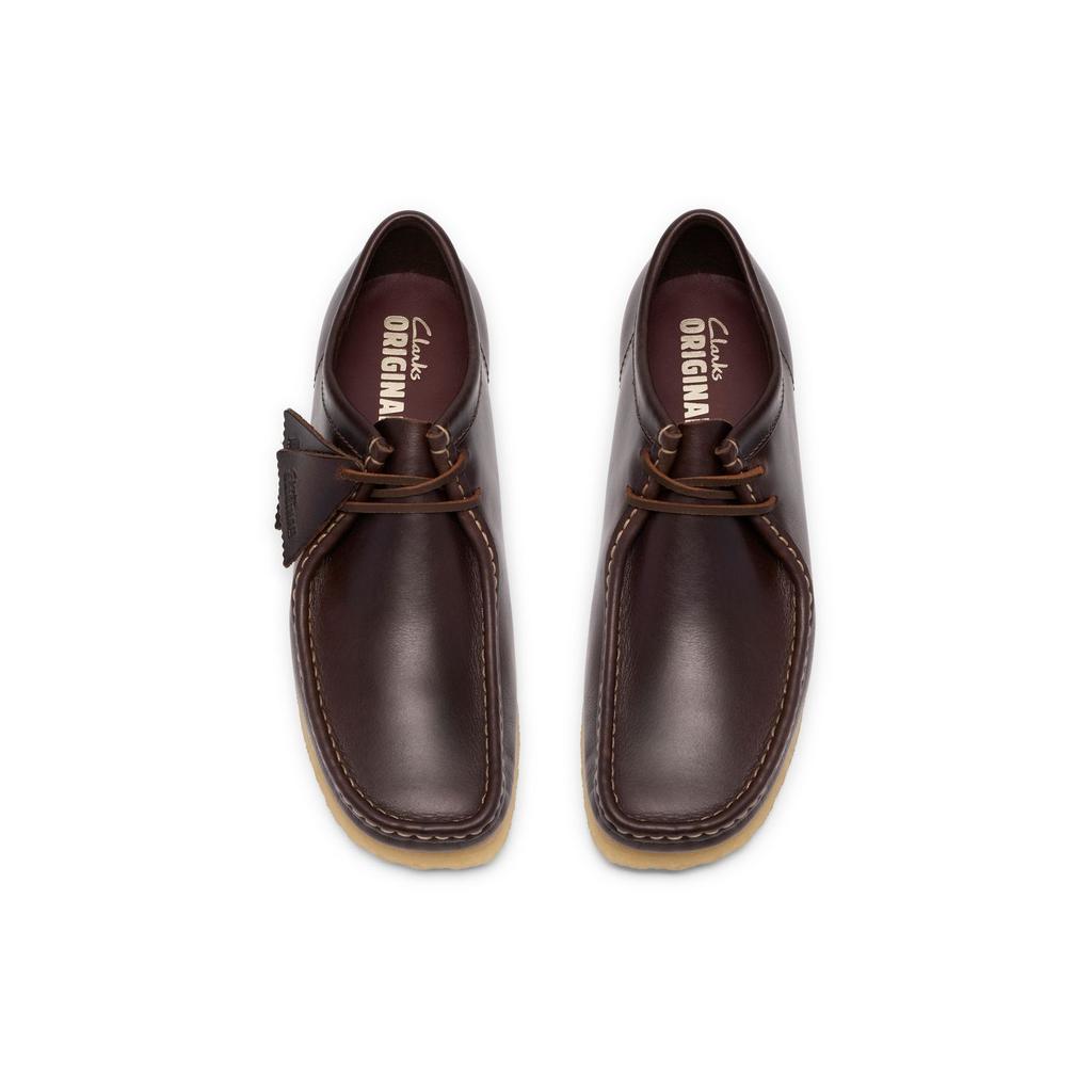 Clarks Wallabee Originals Comfortable Fashion Casual Men sneaker Dark-Brown 261865677