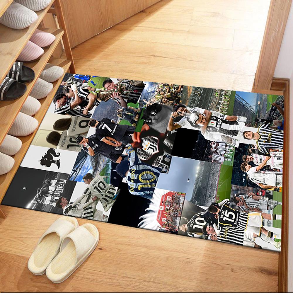 Juventus Area Rug Perfect For Decorate Room Dining Room Study Room Living Rooms Antislip Rug Office Home Decor Perfect Gift For Womenmen
