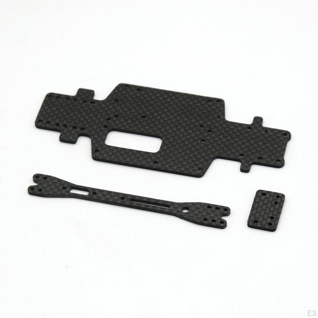 Carbon Fiber Chassis Bottom Plate Mount K969 K979 284131 RC 1: 28 DIY Assembled