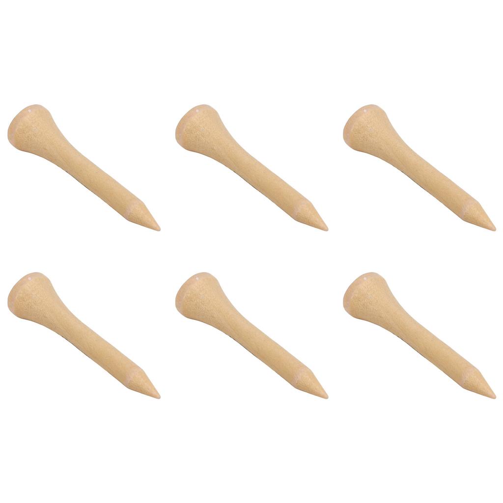 50pcs Tees Professional Strong Replacement Wooden Ing Tees for Accessories