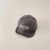 Korean Letter Baby Baseball Cap Simple Embroidered Peaked Hat for Boy Gril Summer Adjustable Soft Brim Kids Sun Hats Gorras