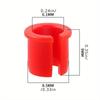 10pcs Bike Schrader To Presta Rim Adapter Convert Shrader To Presta Valve Plug Bicycle Valve Hole Adapter