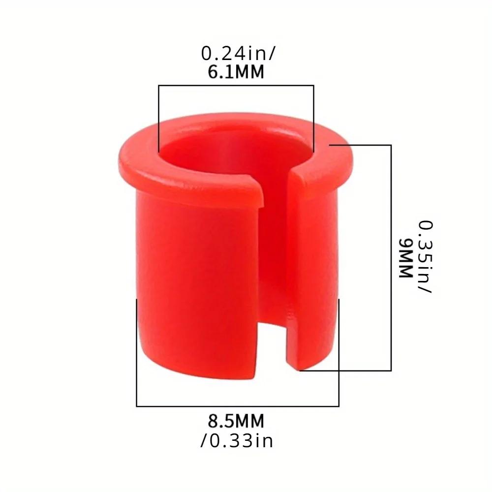 10pcs Bike Schrader To Presta Rim Adapter Convert Shrader To Presta Valve Plug Bicycle Valve Hole Adapter