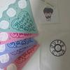 PLAVE 10 Cafe Fortune Cookie Message Sticker Hamin + 2nd Anniversary Cake Postcard