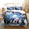 3D Print Akudama Drive Bedding Set Single Twin Full Queen King Size Bed Set Adult Kid Bedroom Duvet cover Sets Bed Sheet