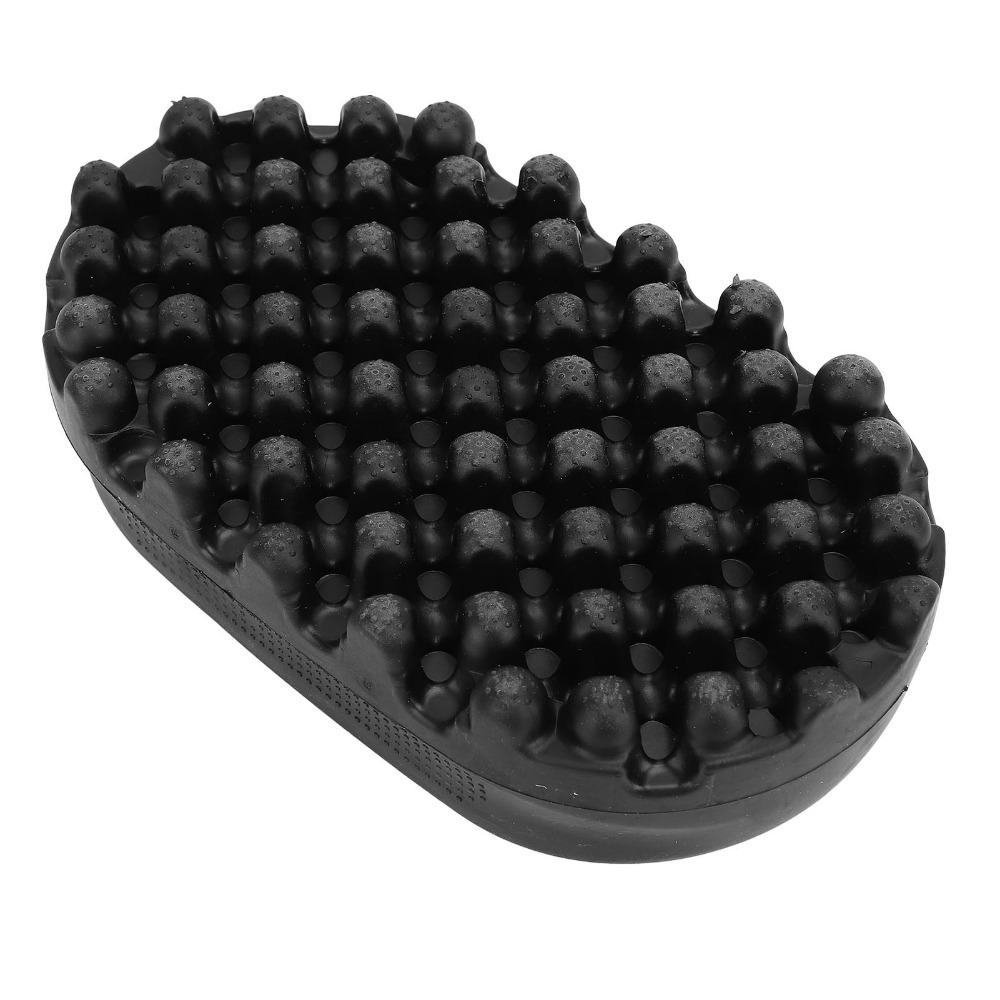 Black Color Curling Hair Brush Big Small Holes Afro Hair Brush For Salon Dreadlocks Comb Home Use