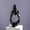 3D Printed Abstract Character Ornament for Living Room Decor