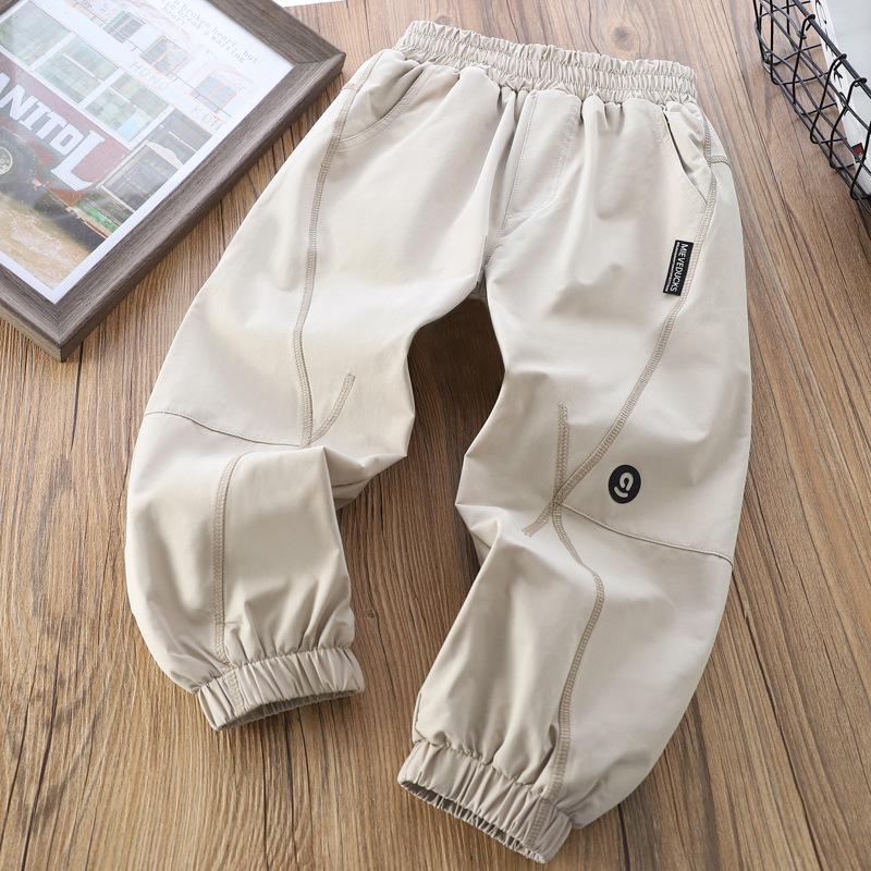 

2025 Kids Winter Double-Layer Thickened Polar Fleece Sweatpants - Boys & Girls Warm Work Pants 110 cm
