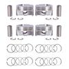 4 Sets Piston & Rings Kit For Kia Soul Forte Forte5 Forte Koup 2.0L 2014-2019  23041-2E210