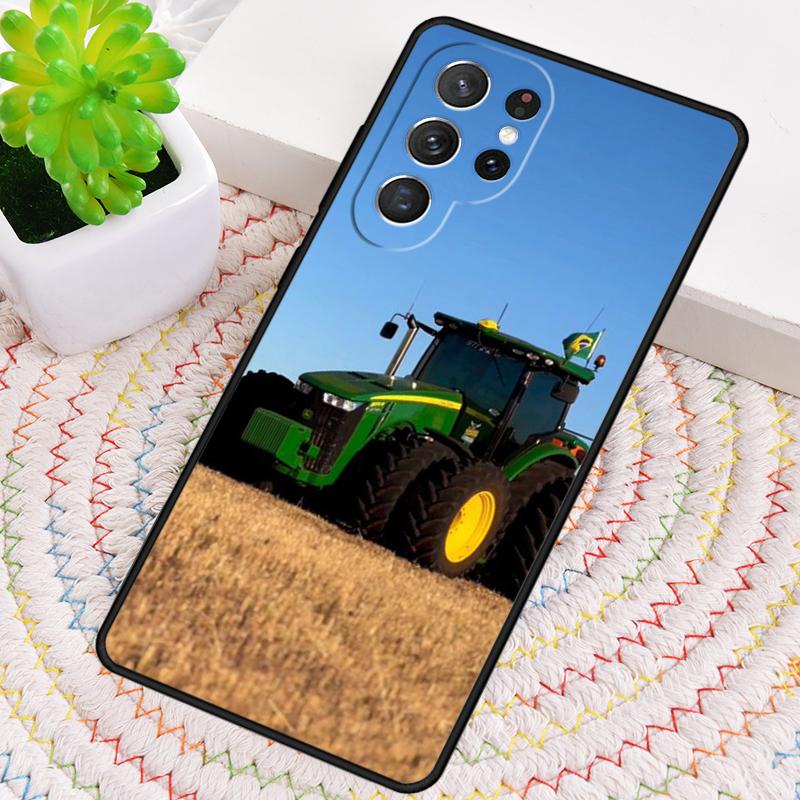 Farm Vehicle Tractor Soft Phone Case for Samsung Galaxy Note 10 Pro S26 Ultra S23 S24 FE S25 S21 S22 PLUS Shockproof Cove
