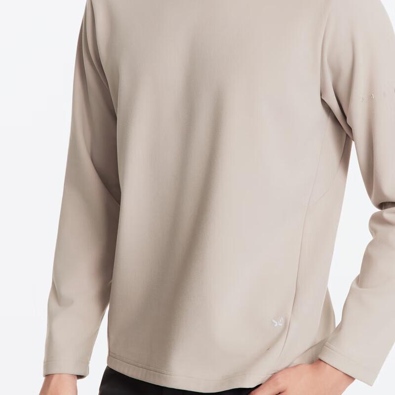 JOEONE Men's Warm Half-High Collar Long-Sleeve T-shirt