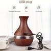 300ml Wood Grain Humidifier Aroma Diffuser Atomizer USB Household Humidifier Hydrating Instrument Desktop Humidifier