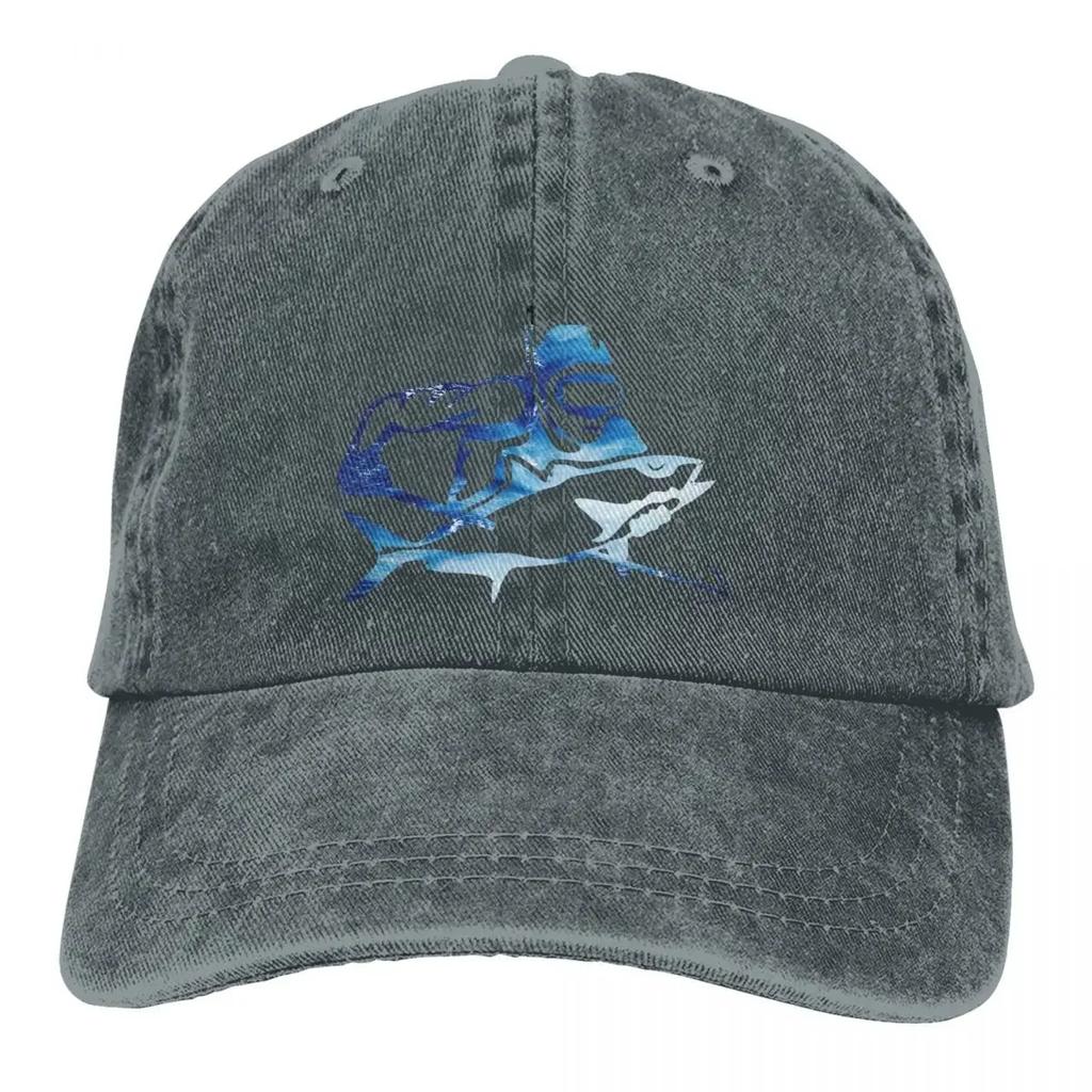 Freediving Spearfishing Baseball Cap Men Cowboy Hats Women Visor Protection Snapback Dive Scuba Diving Caps