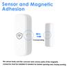 Tuya WiFi or Zigbee Door/Window Sensor Smart Home Open/Closed Alarm Security System Smart Life Remote Monitoring