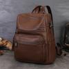 Genuine Leather Large-capacity Business Trip Single-shoulder and Double-shoulder Dual-purpose Backpack Computer Bag