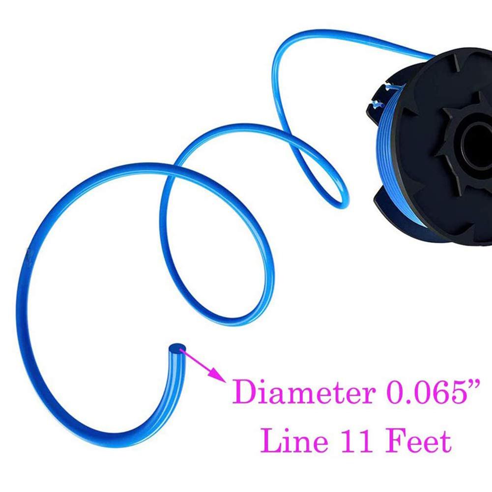 RAC125 Ersättningsspolar för RLT1830H13 RLT1825LI OLT1831S 3 x 1 mm Trådar Automatisk Trådmating Enkel Användning i Trädgårdsområden