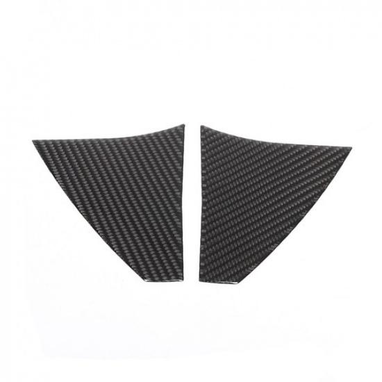 Carbon Fiber Door Speaker A-Pillar Cover Trim For BMW 5 Series G60 I5 2024+