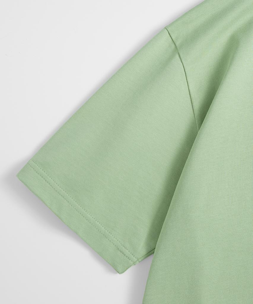 BRENSON [Cooling] Frey Round Neck Short Sleeve Tee Green