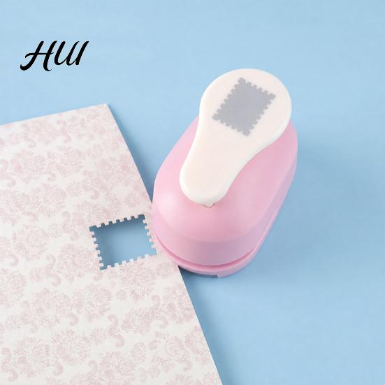 Embossing Tool Stamp Shape Paper Punch, Scrapbooking Craft Punch for Card Making, Edge Decorative Hole DIY Album Gift Tags, Arts Supplies