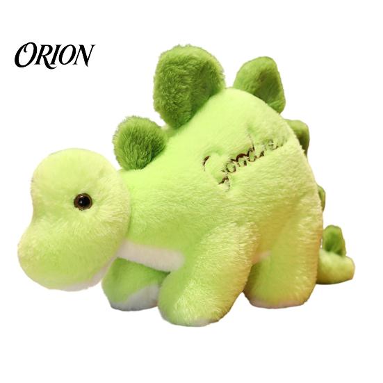 Cute Dinosaur Pillow Plush Toy, Soft Short Stuffed Animal, T-Rex Triceratops Companions for Babies Stegosaurus Dino Doll, PP Cotton Boys Girls Durable