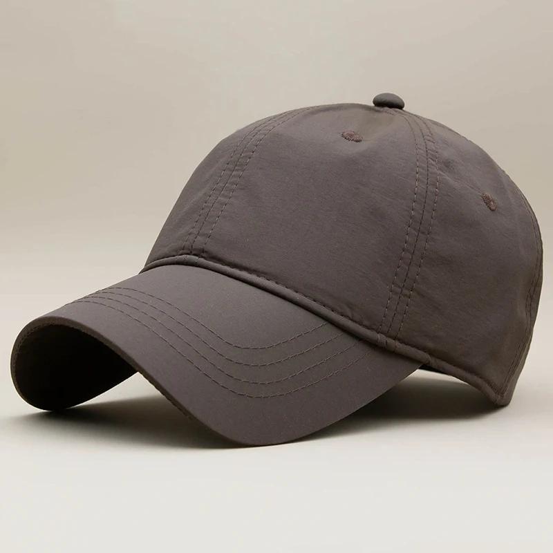Big Size Summer Quick Drying Baseball Cap Man Breathable Large Plus Head Size Sun Hats Male Outdoor Sport Visor Cap Gorros