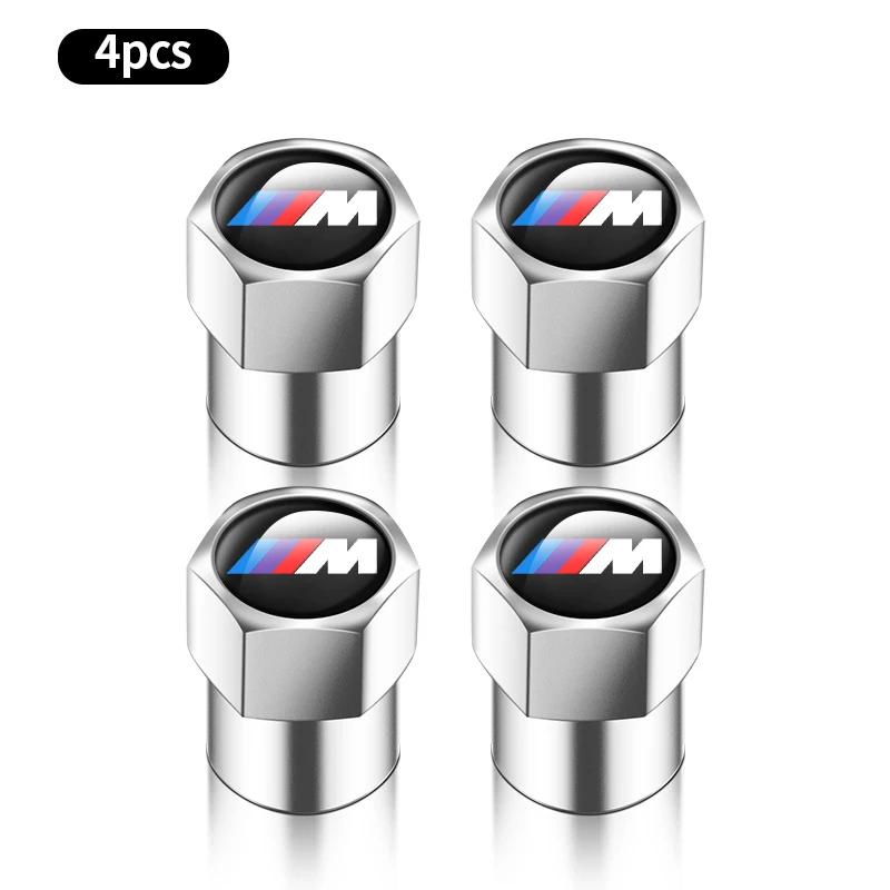 

4Pcs Metal Car Styling Wheel Tire Valve Caps Cover Accessories For BMW M E46 E90 E60 F30 F10 E39 E36 F20 G30 G20 E87 E92 E91 E30