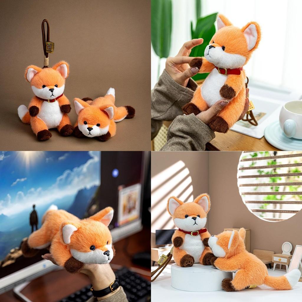 Fox Kids Friendly Plush Doll Pendant With Pp Cotton For Gift And Decor Home