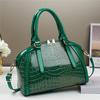 2025 Luxury Designer Women Alligator Pattern Handbags High End Golden Lines Large Capacity Crossbody Bag New Fashion Tote Bag