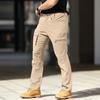 Men'sl Cargo Pants, Outdoor Working  Fishing, Camping, Wear-resistant Work Pants With Zipper And Multi-pocket