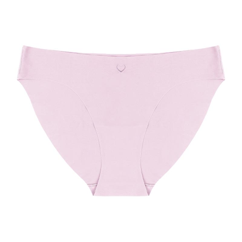 Damskie Majtki Trójkątne Plus Size, Wiosna i Lato, Seksowne, Oddychające, Jedwab Lodowy, Wysoka Bawełna Wiosenna, Krocze Bez Oznakowania, Niski Stan