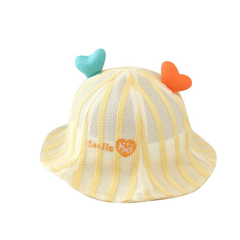 Hat Spring Summer Baby Thin Breathable Mesh Sunshade Fisherman's Hat Children's Casual Cool Hat