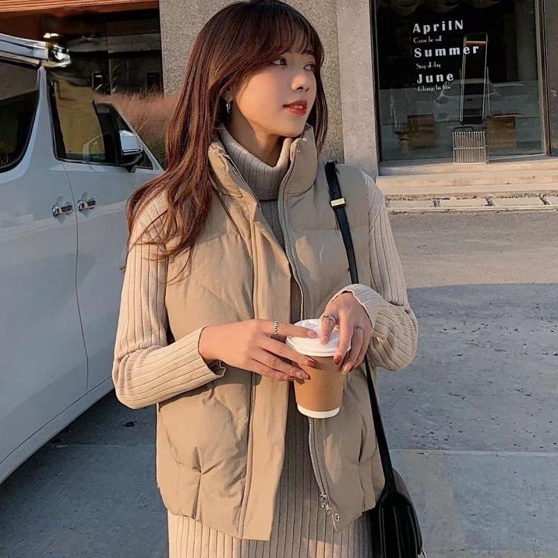 

Пуховой жилет куртка женский короткий стиль 2XL