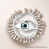 Tian She Antique Devil's Eye Brooch: Vintage European & American Design