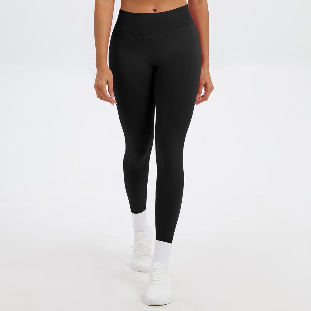 Seamless Back V Waist Lacquer Yoga Leggings With Moisture Wicking For Fitness And Running