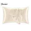 Wrinkle Resistant Bedding Shams Satin Pillow Case, Silky Cooling Cover, Reduces Hair Frizz & Skin Versatile Home Accessories Friction, Solid Color Bed