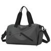 Women's Water-Resistant Oxford Travel Bag with Wet/Dry Compartments and Handheld Fitness Storage