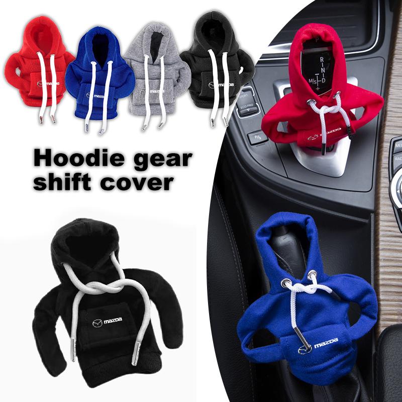 Auto Schaltknauf Abdeckung Hoodie Dekor Griff Geschwindigkeitshebel Abdeckung Für Mazda 2 3 5 6 Axela Atenza Speed 6 CX3 CX4 CX5 CX7 CX8 CX9