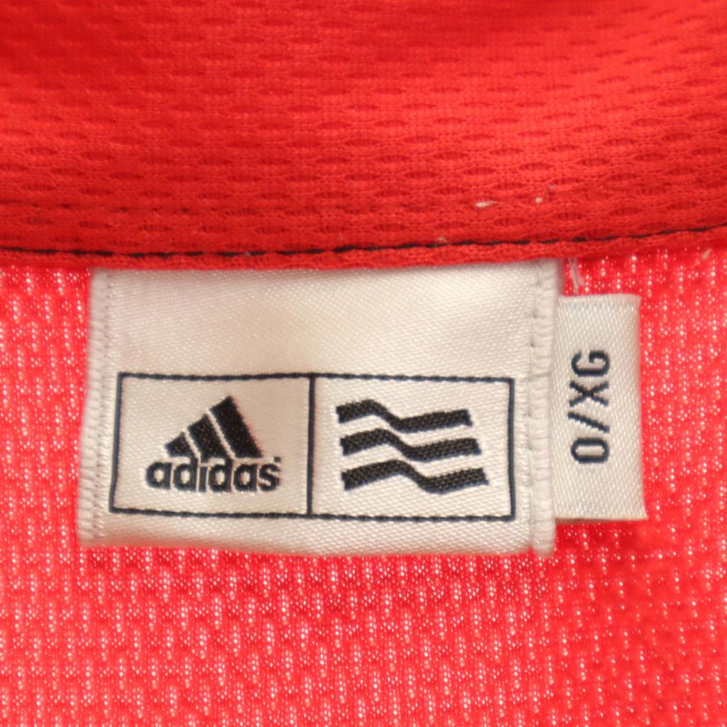 Adidas Golf Short Sleeve Button Down Shirt O Red Men's Used