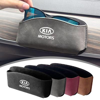 Auto-Sonnenschutz Brillenhalter Innen Weiches Gewebe Kratzfest Stoßfest Brillen Aufbewahrungstasche Für Ceed Sportage Cerato