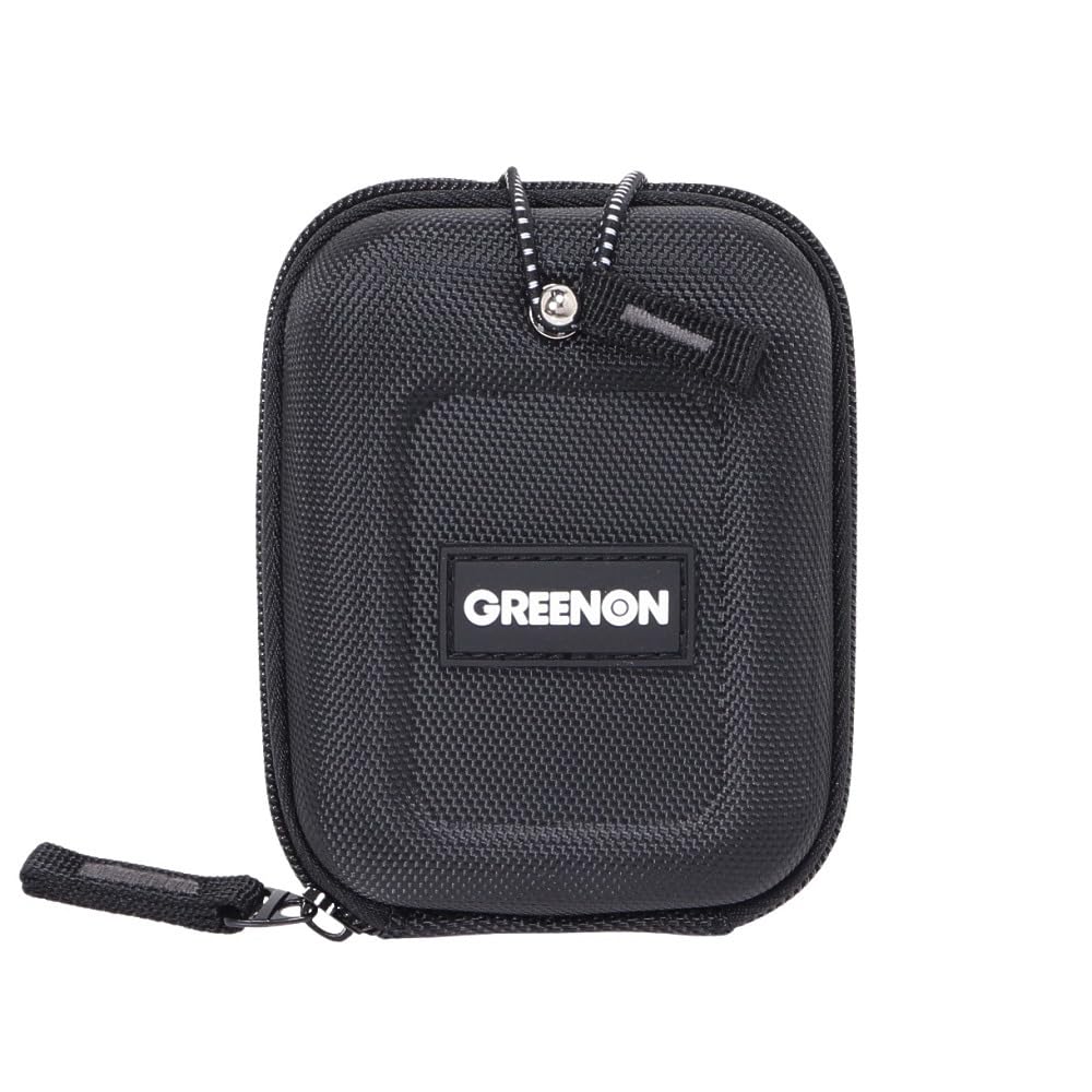 GreenOn LASER CADDIE GL04 Laser Distance Meter with OLED (Black) Red/Green Dual-Color